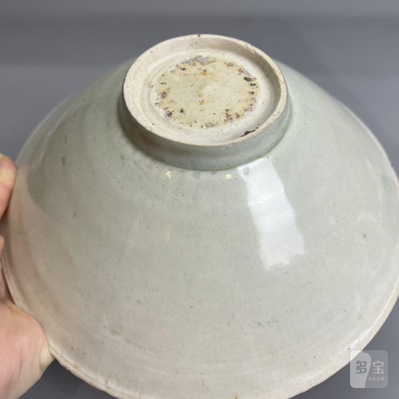 明代 青白釉双龙纹碗 - 图15
